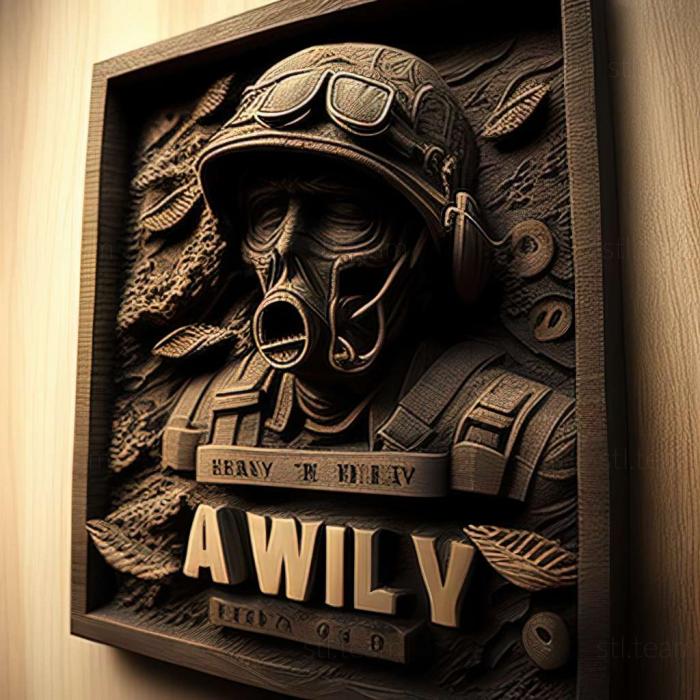 3D модель Гра Call of Duty World at War (STL)